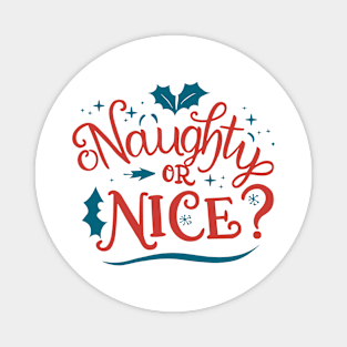 Naughty or Nice? Magnet